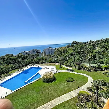 Apartment 2 Bdr Panoramic Sea View Pool Ac Parking, Tennis